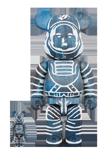 Bearbrick x Billionaire Boys Club x FDMTL 100% & 400% Set Navy/White