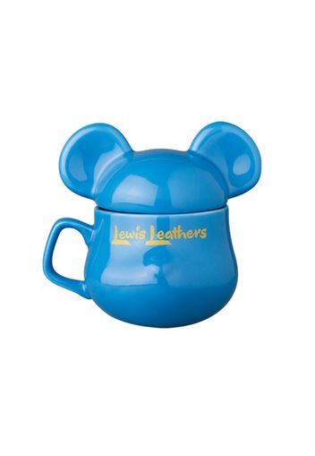 Bearbrick x Lewis Leathers Bearmug Mug Blue