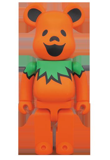 Bearbrick Grateful Dead Dancing Bears 400% Orange