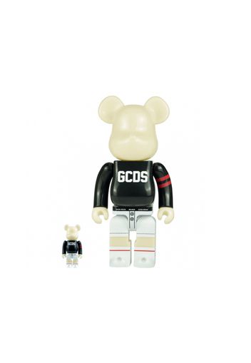 Bearbrick x GCDS 100% & 400% Set Black