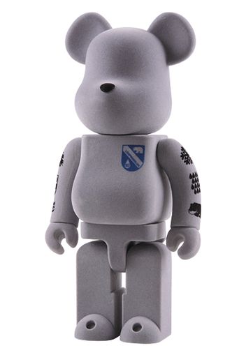 Bearbrick Loopwheeler 400% Grey