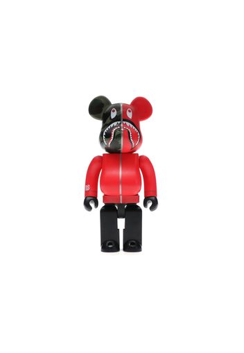 Bearbrick A Bathing Ape 1st Camo Shark 400% Red