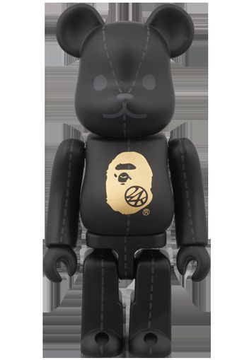 Bearbrick x BAPE x 24karats 100% Black