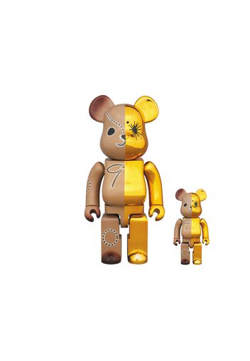 Bearbrick Miharayasuhiro 100% & 400% Set Gold/Brown