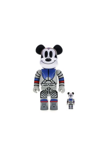 Bearbrick x Billionaire Boys Club x Mickey Mouse Astronaut 100% & 400% Set Multicolor