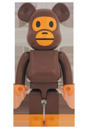 Bearbrick x Bape Baby Milo 1000% Brown