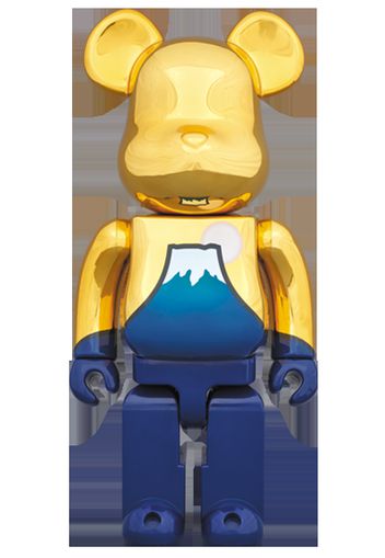 Bearbrick Hinode Fuji 400% Gold/Navy