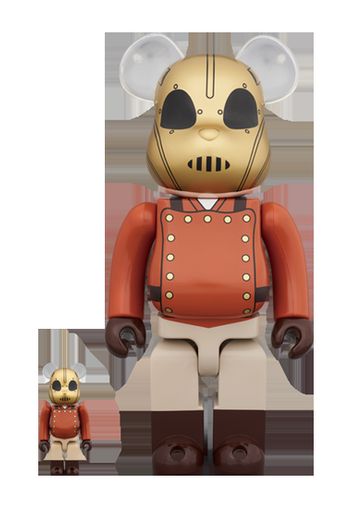 Bearbrick Rocketeer 100% & 400% Set Red