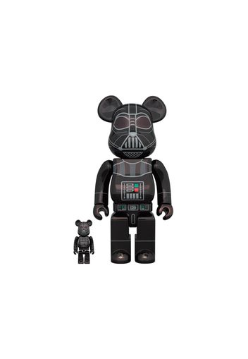 Bearbrick Darth Vader (Rogue One Ver.) 100% & 400% Set Chrome Ver.