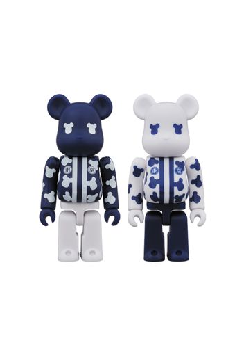 Bearbrick Happy Tokyo 100% Set Navy/White