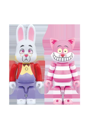 Bearbrick Nyabrick Cheshire Cat & Rabbrick White Rabbit 100% Multi