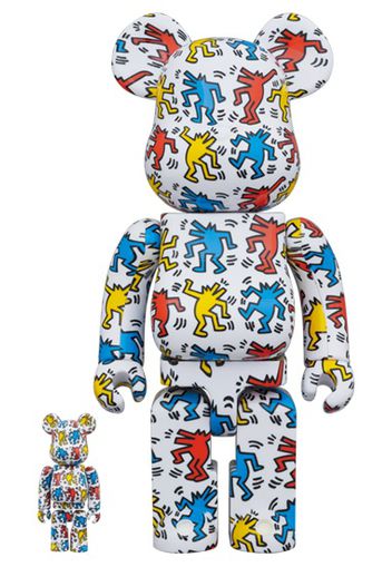 Bearbrick Keith Haring #9 100% & 400% Set