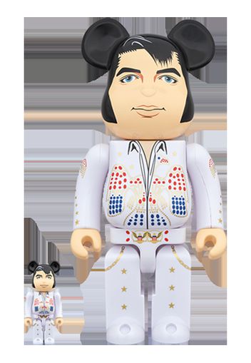 Bearbrick Elvis Presley 100% & 400% White