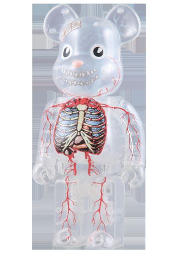 Bearbrick Dr. Romanelli 400% Translucent