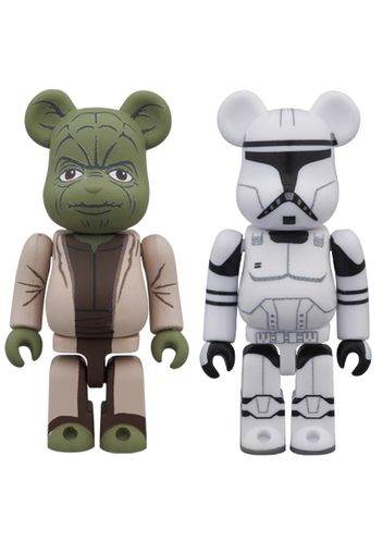 Bearbrick Yoda (EP2) & Clone Trooper (EP2) 2 Pack 100% Multi