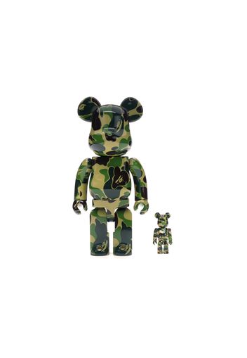 Bearbrick A Bathing Ape ABC Camo 100% & 400% Set Green