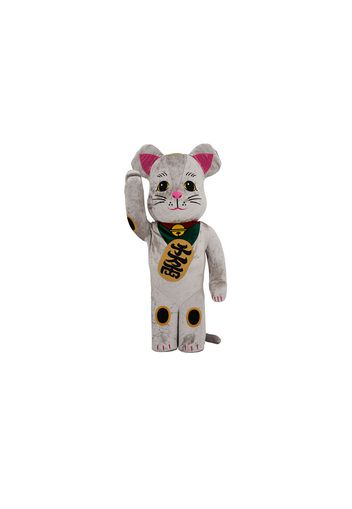 Bearbrick Maneki Neko Kigurumi 1000% Silver