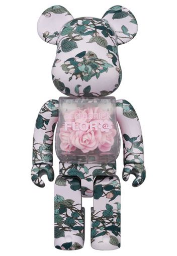 Bearbrick Flor@ Pink Rose 4