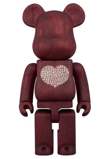 Bearbrick Karimoku Alexander Girard International Love Heart 400%