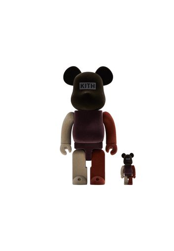 Kith x Bearbrick Monday Program Vol. 3 100% & 400% Set Flocked