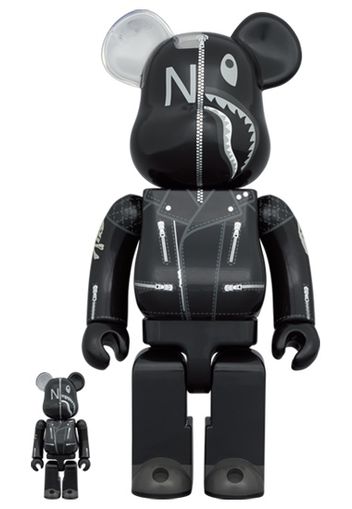 Bearbrick x A Bathing Ape x Neighborhood 100% & 400% Set