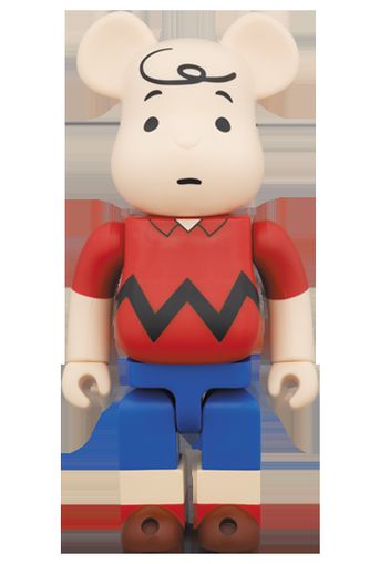 Bearbrick Charlie Brown 400% Beige/Red