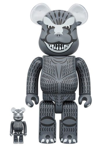 Bearbrick Godzilla (1954) 100% & 400% Set