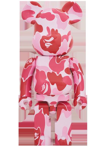 Bearbrick x A Bathing Ape ABC Camo 1000% Pink