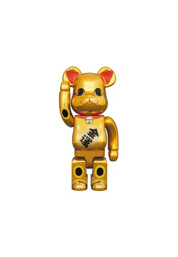 Bearbrick Maneki Neko Gold Luck 400% Gold Plated