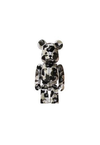 Bearbrick x A Bathing Ape 28th Anniversary Camo #3 100% Grey/Black