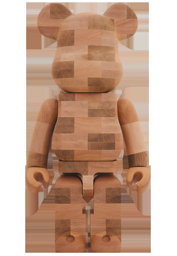 Bearbrick Karimoku Brick Style Tiles 1000% Wood