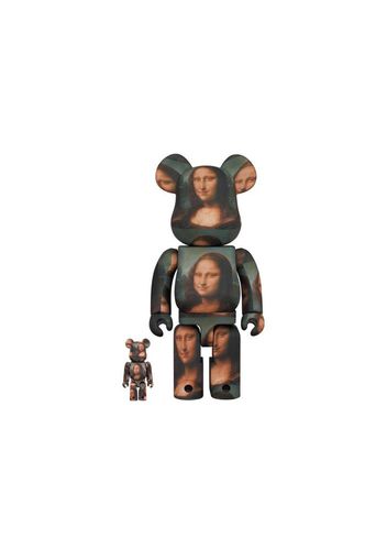 Bearbrick Leonardo De Vinci Mona Lisa 100% & 400% Set