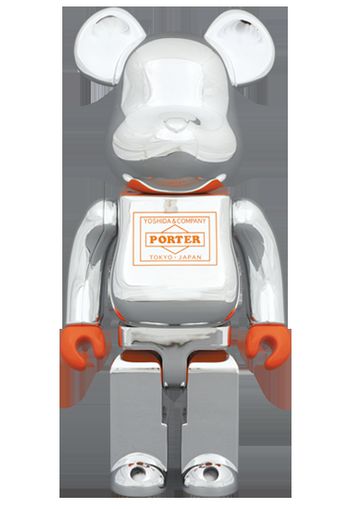 Bearbrick Porter Silver Plating 400% Silver