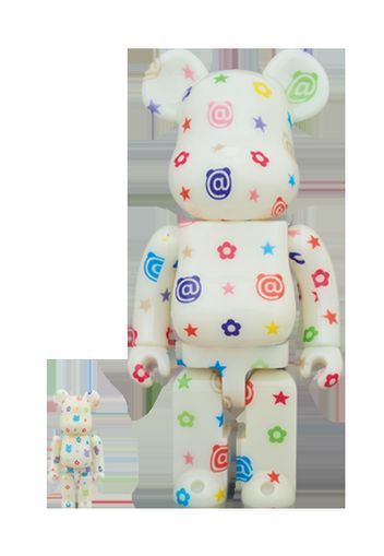 Bearbrick Glow In The Dark Version 100% & 400% Set Multicolor