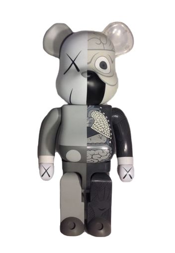 Bearbrick Kaws Dissected 1000% Grey