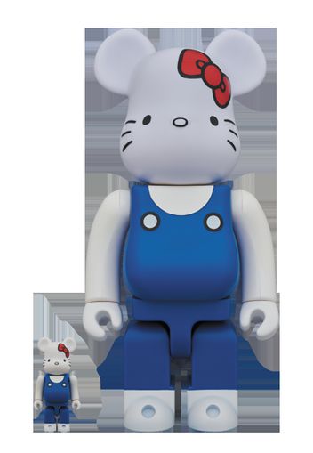 Bearbrick Hello Kitty Generation 70's 100% & 400% Set White