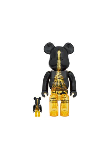 Bearbrick Eiffel Tower 100% & 400% Set Golden Gown Ver.