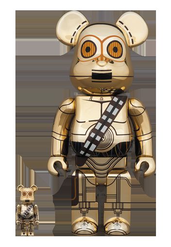 Bearbrick C-3PO (TM) (The Rise of Skywalker Ver.) 100% & 400% Set