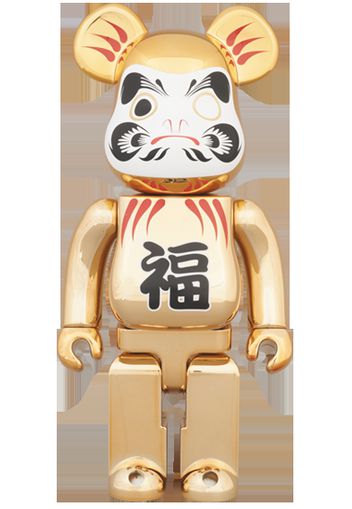 Bearbrick Dazzling Gold Plated Daruma 400% Gold