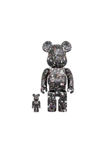 Bearbrick x Anever 100% & 400% Set Black