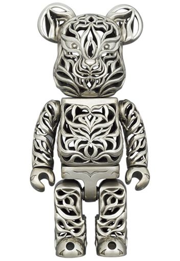 Bearbrick x Royal Selangor Tiger 400% Silver