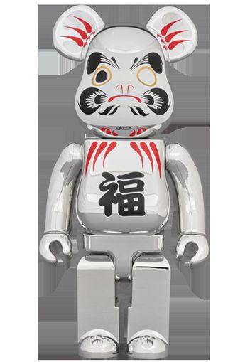 Bearbrick Daruma Silver Plated 400%