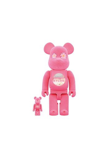 Bearbrick x atmos x Nylon Japan 100% & 400% Set Pink