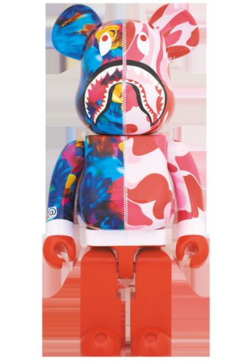 Bearbrick x Bape x Mika Ninagawa Shark 1000% Pink