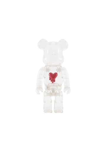 Bearbrick Emotionally Unavailable Red Heart 1000% Clear