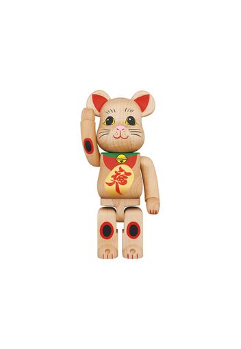 Bearbrick Karimoku Maneki Neko 400% Red Ver.