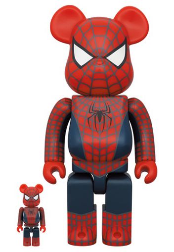 Bearbrick x Marvel Spider-Man No Way Home Friendly Neighborhood Spider-Man 100% & 400% Set