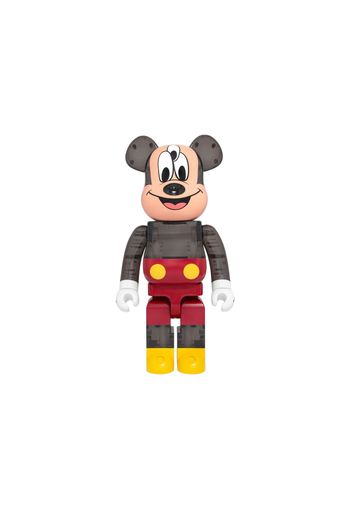 Bearbrick x CLOT x 3125C x Disney 3-Eyed Mickey Mouse 1000% Translucent Black