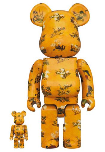 Bearbrick Ito Jakuchu (Hundred Flowers) 100% & 400% Set