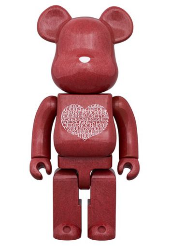 Bearbrick Alexander Girard International Love Heart 400%